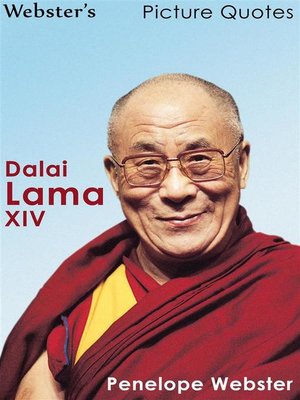 cover image of Webster's Dalai Lama XIV Picture Quotes